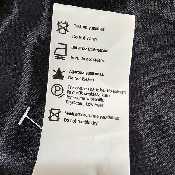 Ipekyol Tweed Sparkle Wool Blend Jacket with Chain Details Black‎ Size 6 - Picture 14 of 14